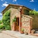 A villa in the Italian countryside covered in foliage